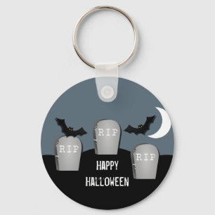 Llavero Gloomy Graveyard Halloween Keychain