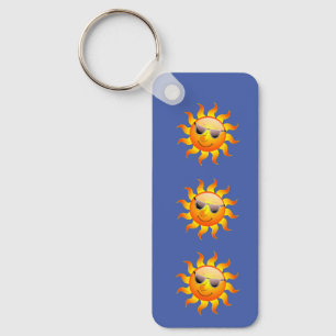 Llavero glückliche Sonne Schlüsselanhänger