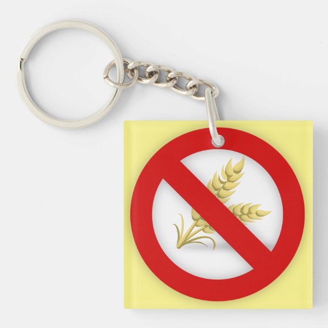 Llavero Gluten Free & Lovin' It Keychain (Frente)