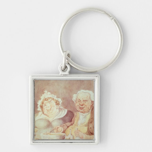 Llavero Gluttons, c.1800-05 (Frente)