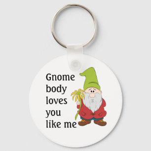Llavero Gnome Body Te Ama Como Yo