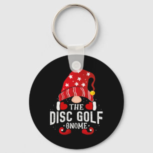 Llavero Gnome de Disc Golf Pjs Navideños a Juego Para Fami