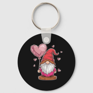 Llavero Gnome Día de San Valentín Corazón de Amor Niños