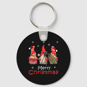 Llavero Gnome Familia Navidades S Para Mujeres Hombres - G