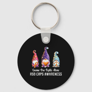 Llavero Gnome Nadie Lucha Concienciación De Rsd Crps Solo