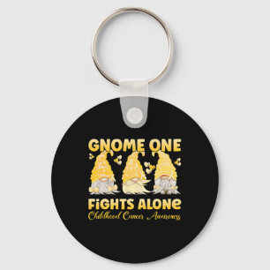 Llavero Gnome One lucha solo contra el cáncer infantil de