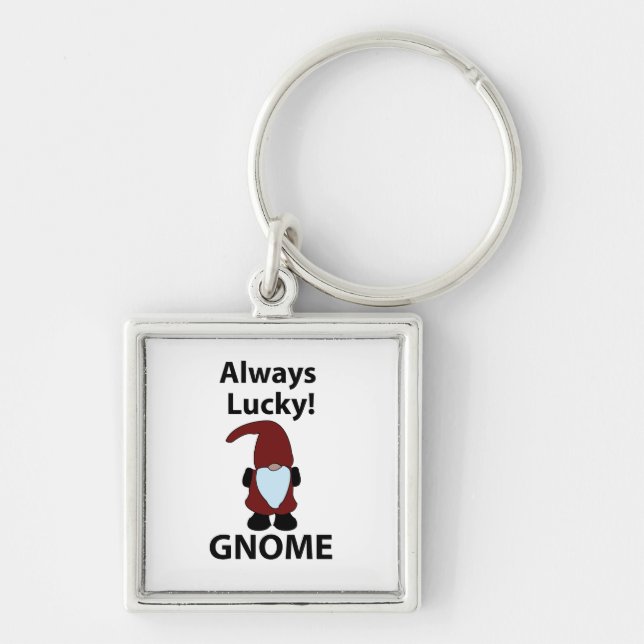 Llavero Gnome siempre afortunado Gnome (Frente)