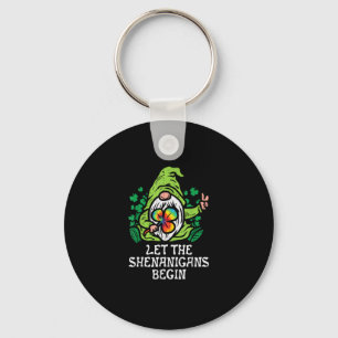 Llavero Gnome Tie Dye Shamrock Que Los Shenanigans Empiece