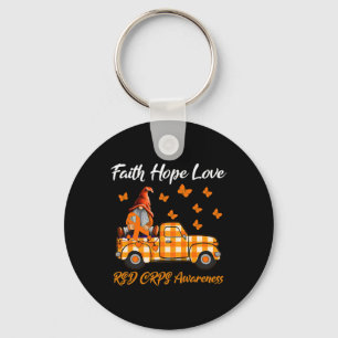 Llavero Gnomes Faith Hope Love Rsd Crps Conciencia