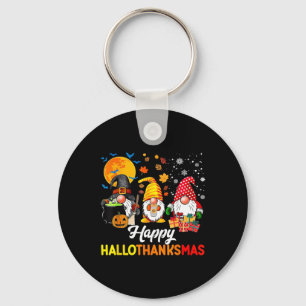 Llavero Gnomes Halloween Navidades del Día de Acción de Gr