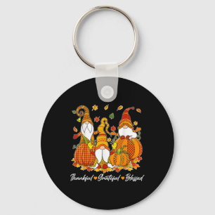 Llavero Gnomes Retro Cute Pareja Con Spin De Calabaza Cae 