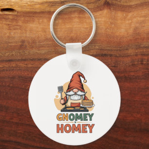 Llavero Gnomey homey pancakes design