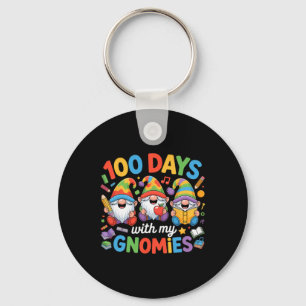 Llavero Gnomo de los niños maestros 100 días de escuela