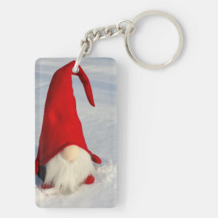 Llavero Gnomo escandinavo del navidad