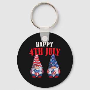 Llavero Gnomos 4 De Julio Día De La Independencia De Améri