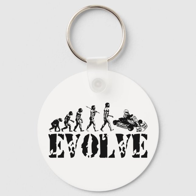 Llavero Go Kart Go-Kart Go Karts Evolution Sport Art (Anverso)