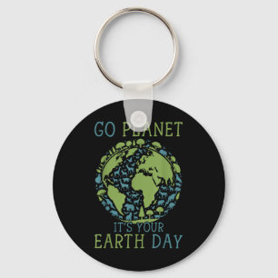 Llavero Go Planet its Your Earth Day 2024 Mujeres Hombres 