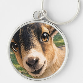 Llavero Goat Cute Keychain – Adorable Design Key Ring Gift