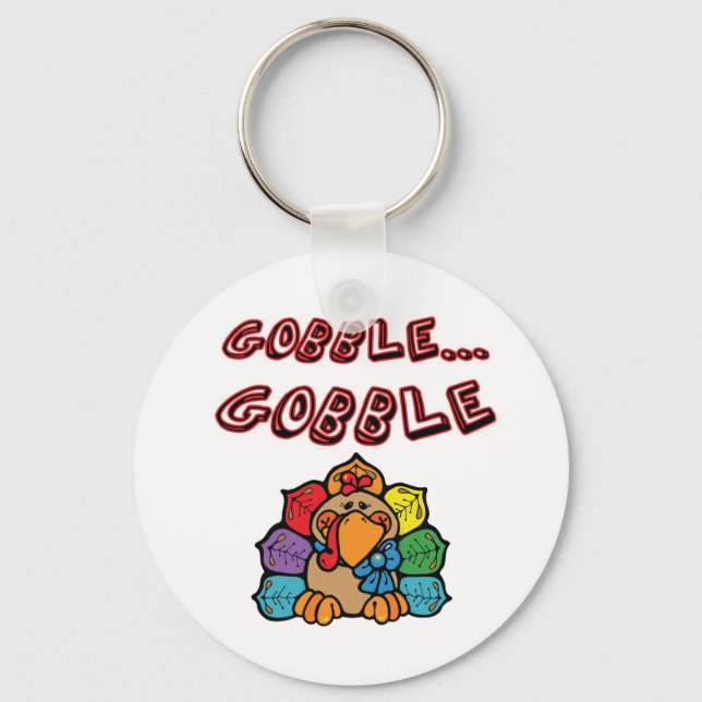 LLAVERO GOBBLE GOBBLE TURKEY (Anverso)