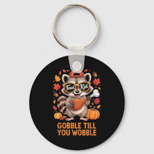 Llavero Gobble Hasta Que te Tambalee Payaso Mapache Niño F