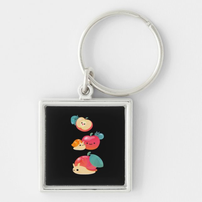 Llavero Goblincore Apple Snail (Frente)