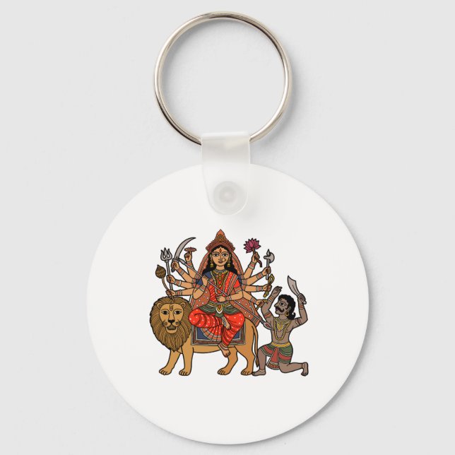 Llavero Goddess Durga (Anverso)