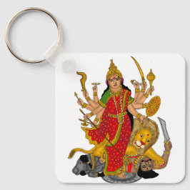 Llavero Goddess Durga Keychain