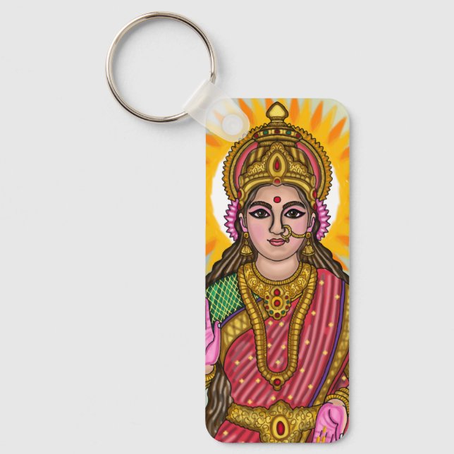 Llavero Goddess Lakshmi Keychain (Anverso)