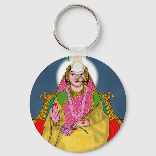 Llavero Goddess Radha Keychain (Anverso)