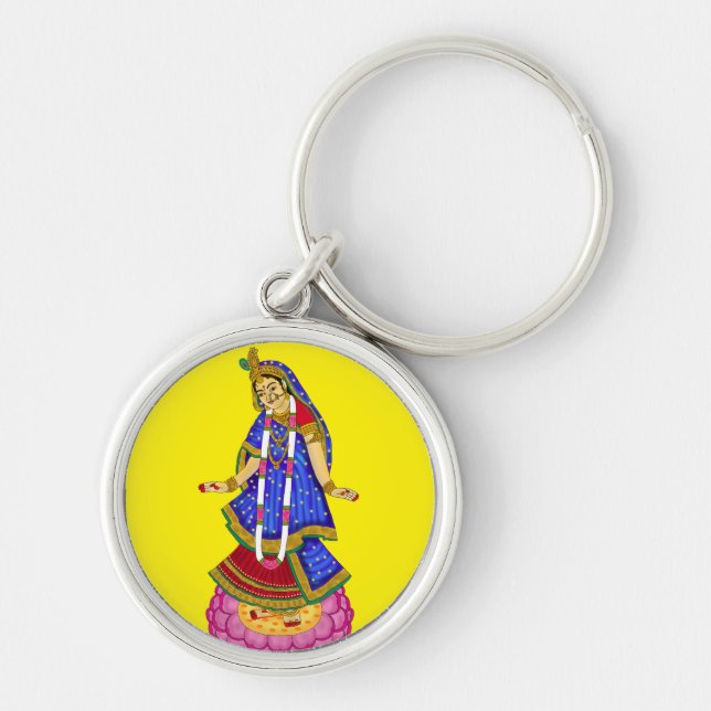 Llavero Goddess Radha Keychain (Frente)