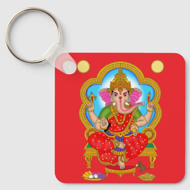 Llavero Goddess Vinayaki Keychain (Anverso)