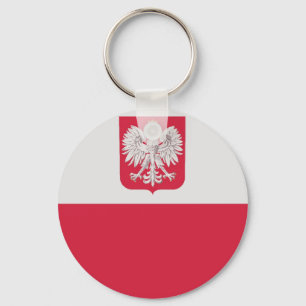 Llavero Godłem de Flaga Polski z - bandera de Polonia