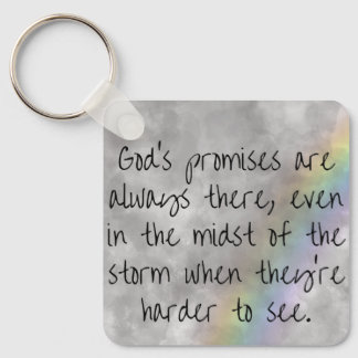 Llavero God's Promises Keychain - Hope Through the Storm