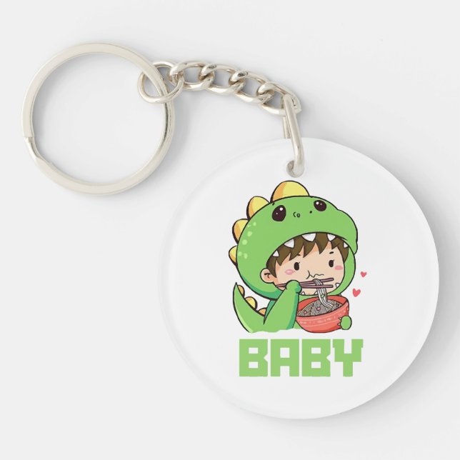 Llavero godzilla de bebé (Frente)