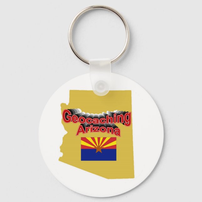 Llavero Goecaching Arizona Key Chain (Anverso)