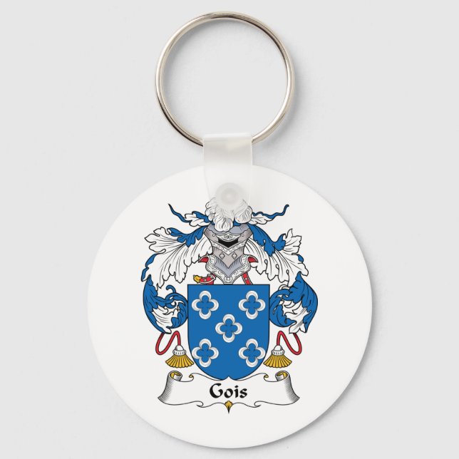 Llavero Gois Family Crest (Anverso)