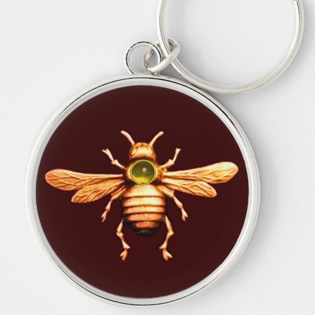 LLAVERO GOLD HONEY BEE (Frente)