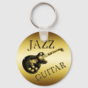 LLAVERO GOLD JAZZ GUITAR