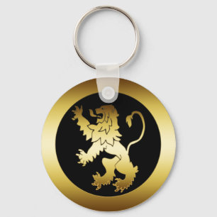 LLAVERO GOLD LION