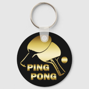 LLAVERO GOLD PING PONG