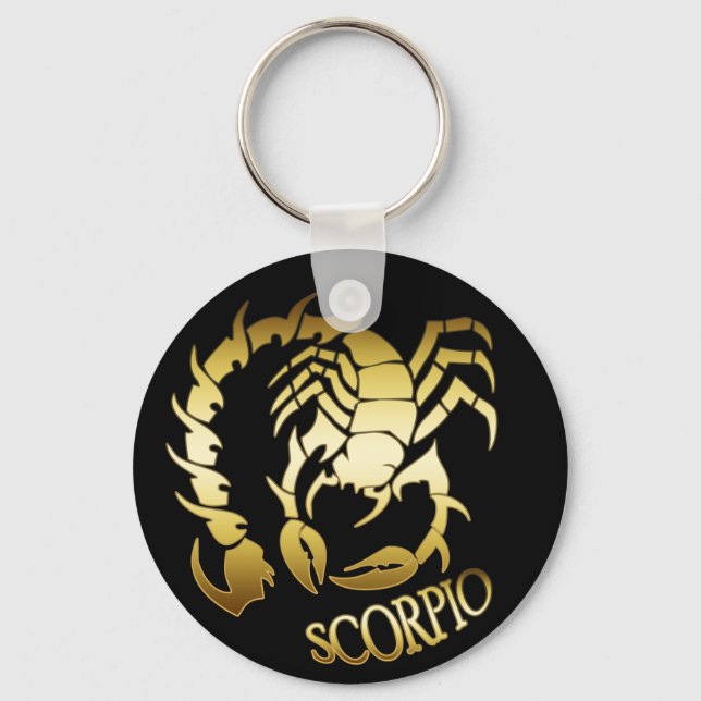 LLAVERO GOLD SCORPIO (Anverso)
