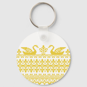 Llavero Gold Swans