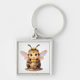 Llavero Golden Bumblebee in Bloom Dance.10