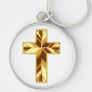 LLAVERO GOLDEN HOLY CROSS