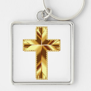 LLAVERO GOLDEN HOLY CROSS