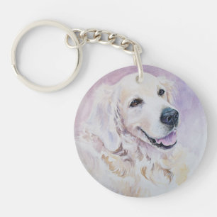 Llavero Golden retriever