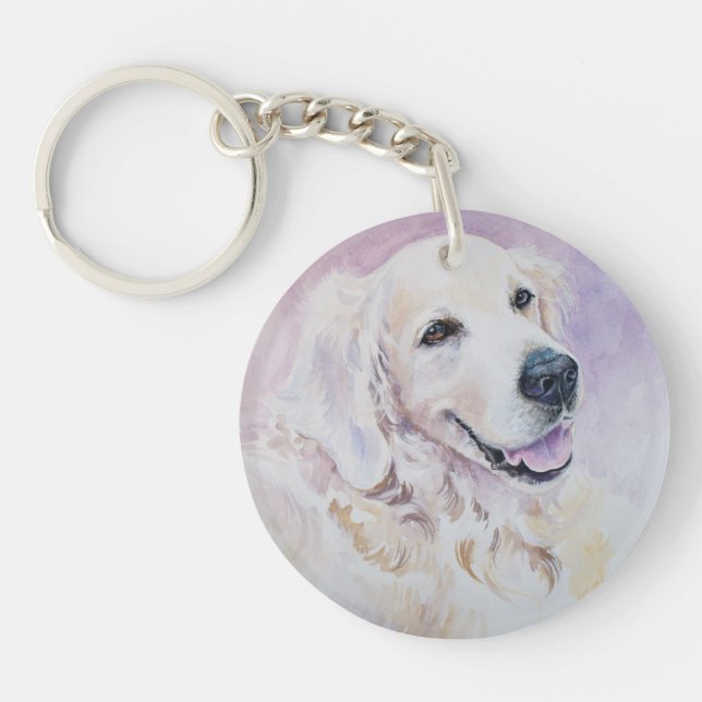 Llavero Golden retriever (Frente)