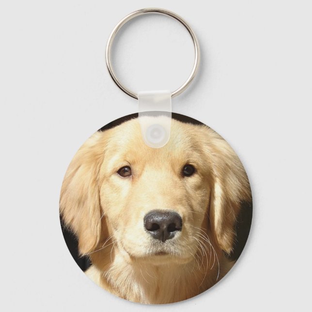 Llavero Golden Retriever (Anverso)