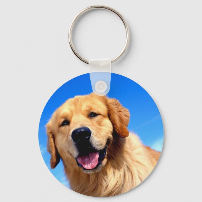Llavero Golden Retriever (Anverso)
