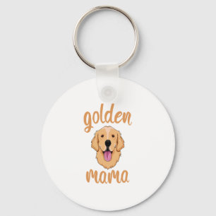 Llavero Golden Retriever Mom